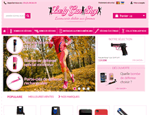Tablet Screenshot of ladygunshop.com